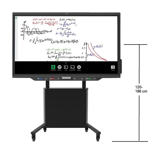 ergoxs-ergoframe-work-select-dual-column-mobile-lift-tv-trolley-eff5200-black-heightadjustment