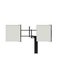 ergoxs-slimline-whiteboardframe-touch-wand-oplossing-vooraanzicht-open-WBF65-WBF75-WBF86-op-master-maw4130b