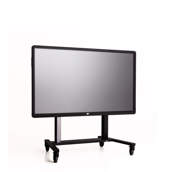 ergoxs-ergoframe-fuse-double-column-trolley-front-side-view-fum5220bk-low-with-screen
