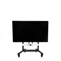 ergoxs-slimline-compact-mobile-double-column-mobile-lift-front-view-cm222b-low-soundbar-mount-under