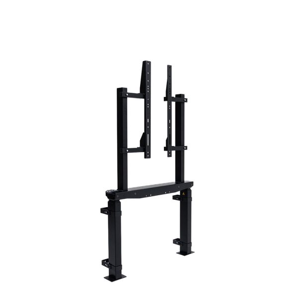 ergoxs-slimline-compact-mobile-double-column-wall-floor-lift-front-three-quarter-view-cw2232b