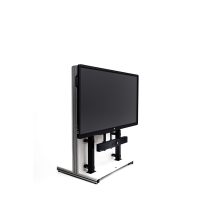 ergoxs-slimline-compact-wall-double-column-wall-floor-lift-front-three-quarter-view-cw2232b-low-soundbar-mount-bottom