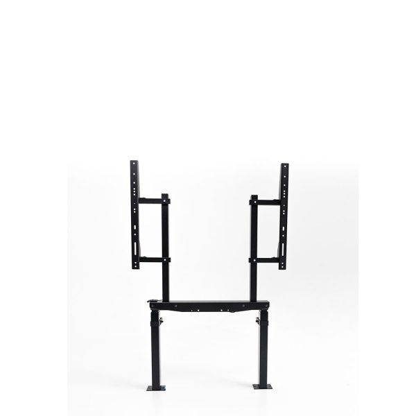 ergoxs-slimline-compact-wall-double-column-wall-floor-lift-front-view-cw2232b-low