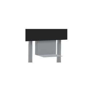 a grey module for underneath the system for fitting 3-hole panels