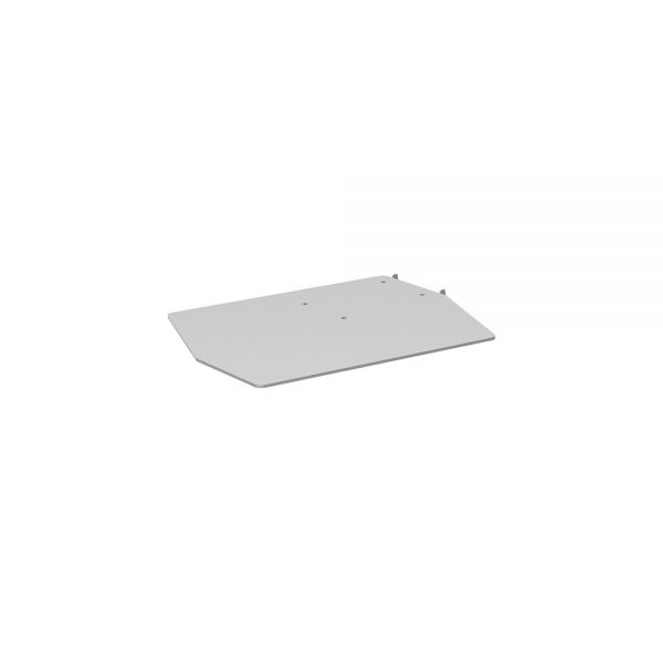 grey laptop shelf for under the lift system