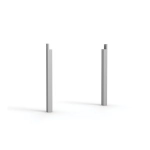 two table legs to support screen