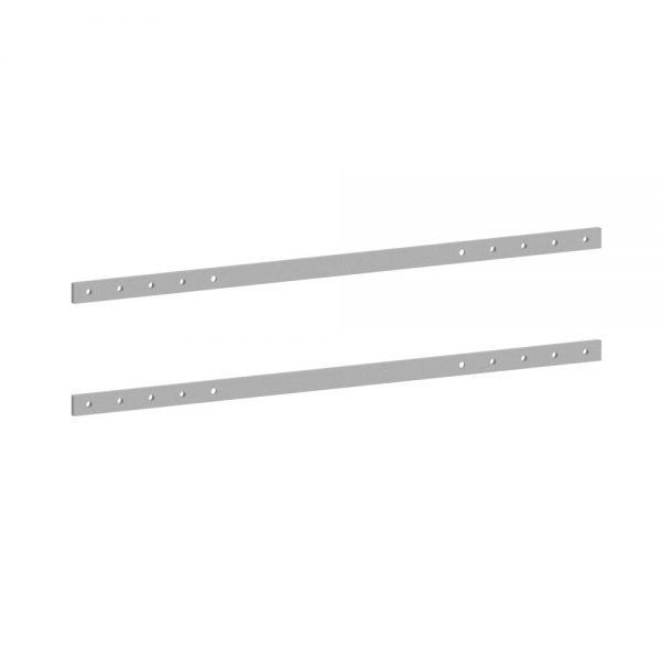 two grey strips for attaching screens